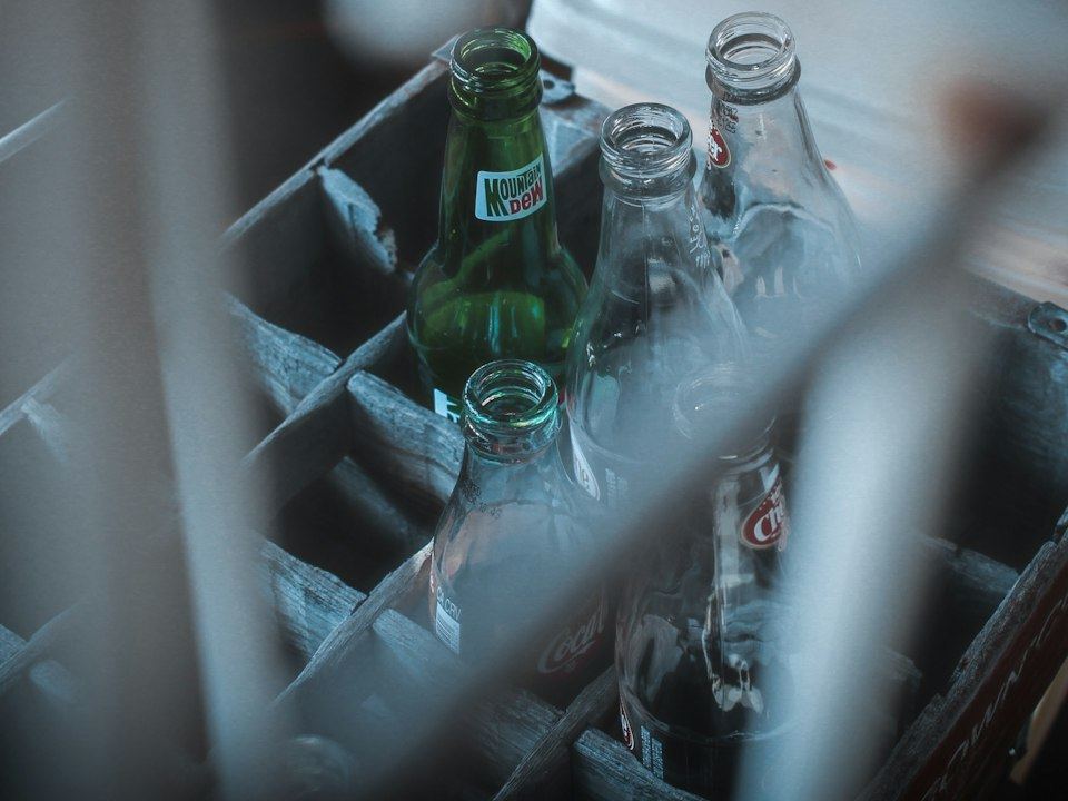 GLASS BOTTLE SODA